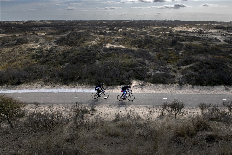 bicicletas dunas ciclismo Países Bajos